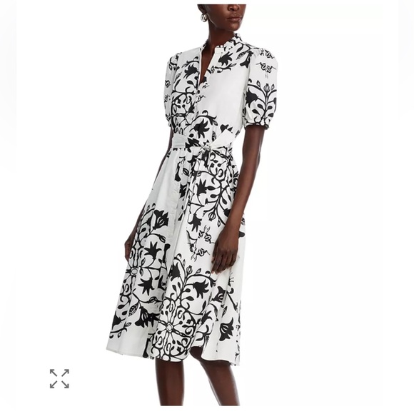 Tahari Dresses & Skirts - Tahari Floral Button Down Midi Dress